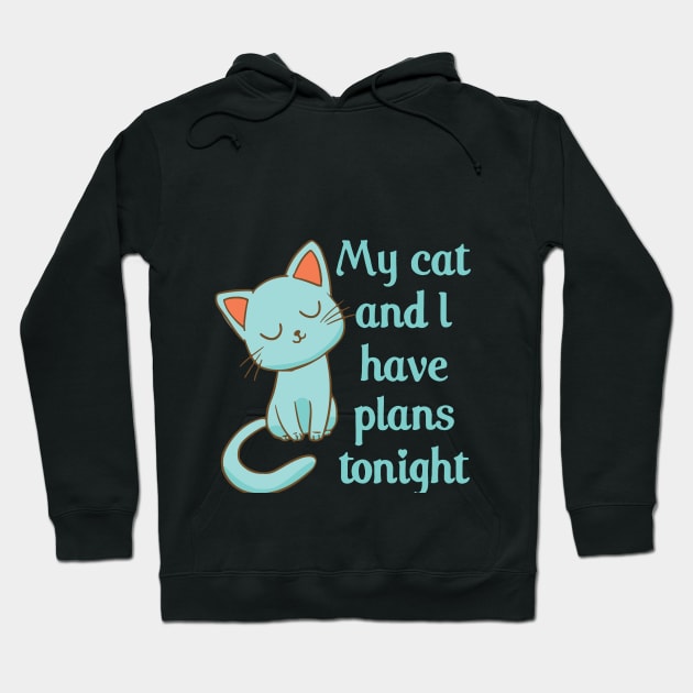 Cat plans Hoodie by b34poison